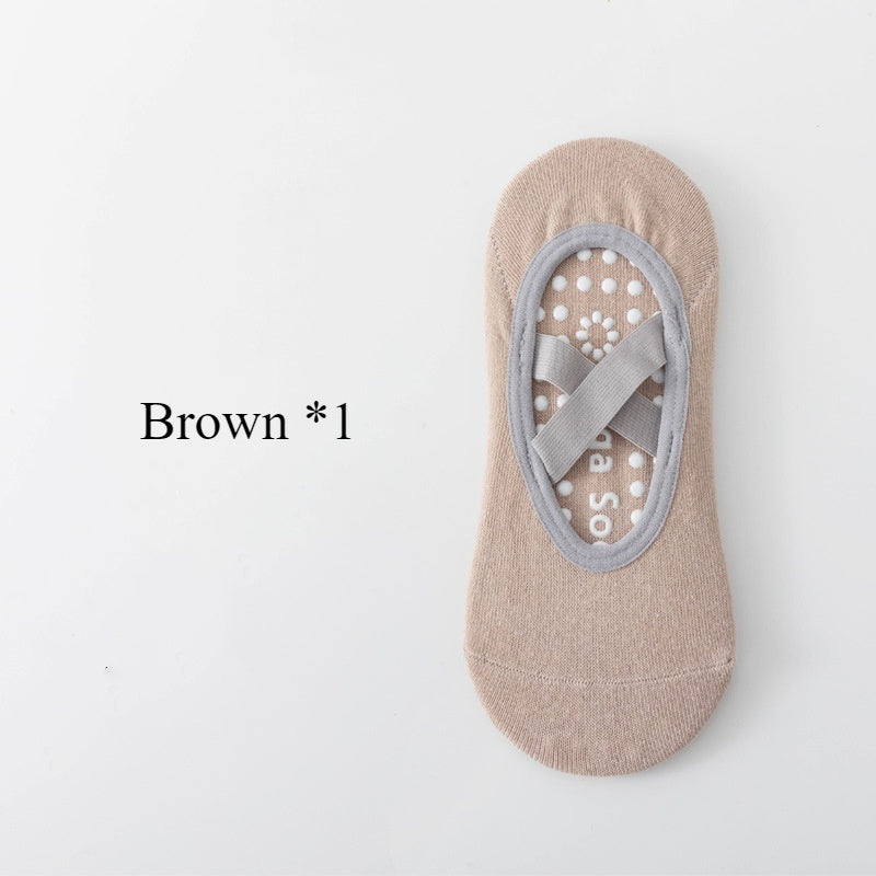 Silicone Antislip Yoga Socks For Women Professional Ballet Pilates  Sport Grip Socks 8