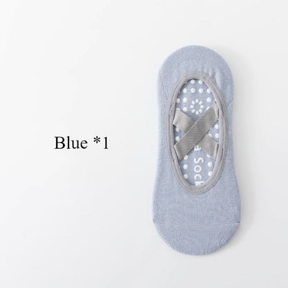 Silicone Antislip Yoga Socks For Women Professional Ballet Pilates  Sport Grip Socks 9