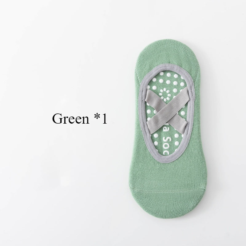 Silicone Antislip Yoga Socks For Women Professional Ballet Pilates  Sport Grip Socks 10