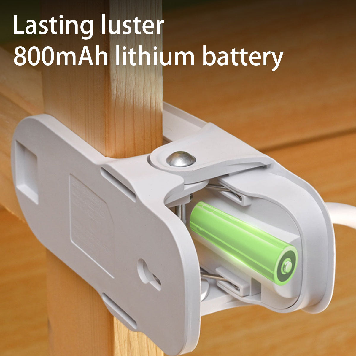 USB Rechargeable Clip On Lamp, Portable LED Desk Light, Touch Control with 3 Dimmable Modes, Eye Protection Reading