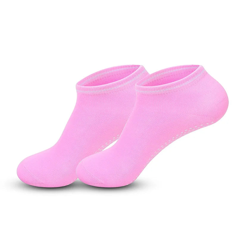 Breathable Cotton Women AntiSlip Yoga Socks Elastic Sports Trampoline Socks For Boys Girls  Women 7