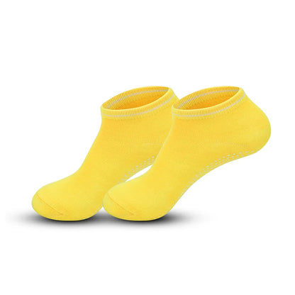 Breathable Cotton Women AntiSlip Yoga Socks Elastic Sports Trampoline Socks For Boys Girls  Women 11