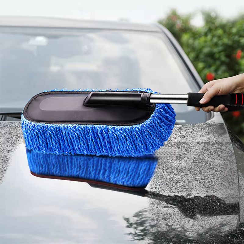 SEAMETAL Microfiber Car Wash Mop  Extendable Handle Auto Duster  Detailing Brush Kit For ScratchFre 5