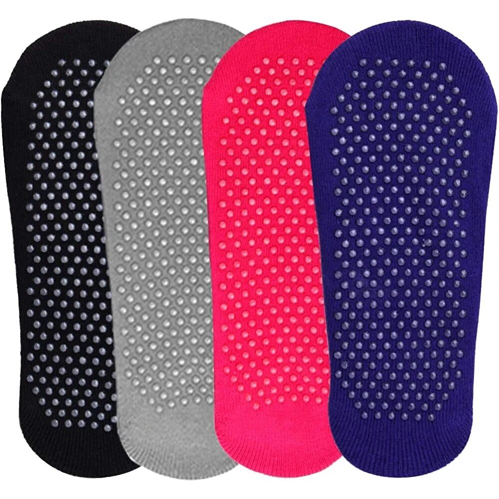 Womens Cotton Backless NonSlip Yoga Socks For Pilates Dance  Gym Breathable Barefoot Workout Slippe 5