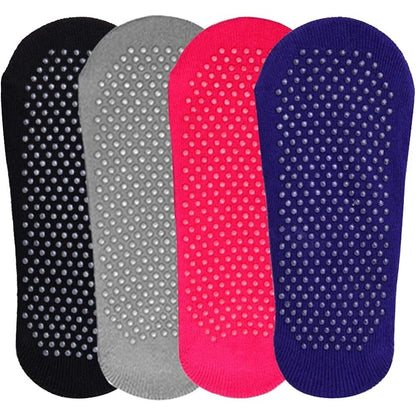Womens Cotton Backless NonSlip Yoga Socks For Pilates Dance  Gym Breathable Barefoot Workout Slippe 5