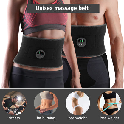 Smart Abdomen Muscle Stimulator EMS Pulse Body Massager Belt Waist Slimming Fat Burner Body Shaping 1