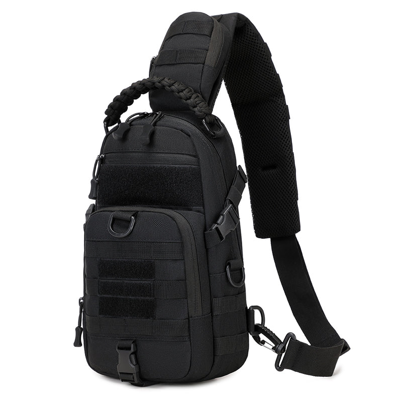 Outdoor Hiking Climbing Backpack, Tactical Camping Chest Bag, Sport Shoulder Sling Fanny Pack for Men