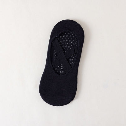 Womens Professional Yoga Socks, Anti-Slip Silicone Pilates & Fitness Socks, Breathable Cotton Gym Dance Sports Socks