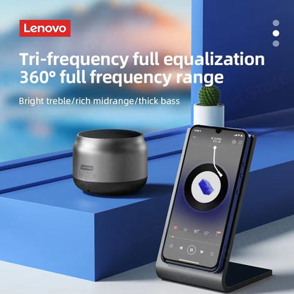 Lenovo K30 Portable Bluetooth Speaker  Waterproof Wireless Outdoor Loudspeaker With Deep Bass  Surr 1