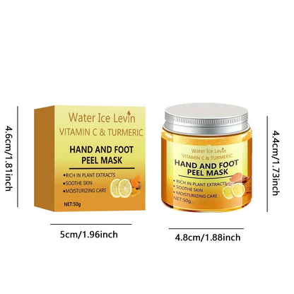 Vitamin C And Turmeric Hand Wax Mask For Hands And Feet 4