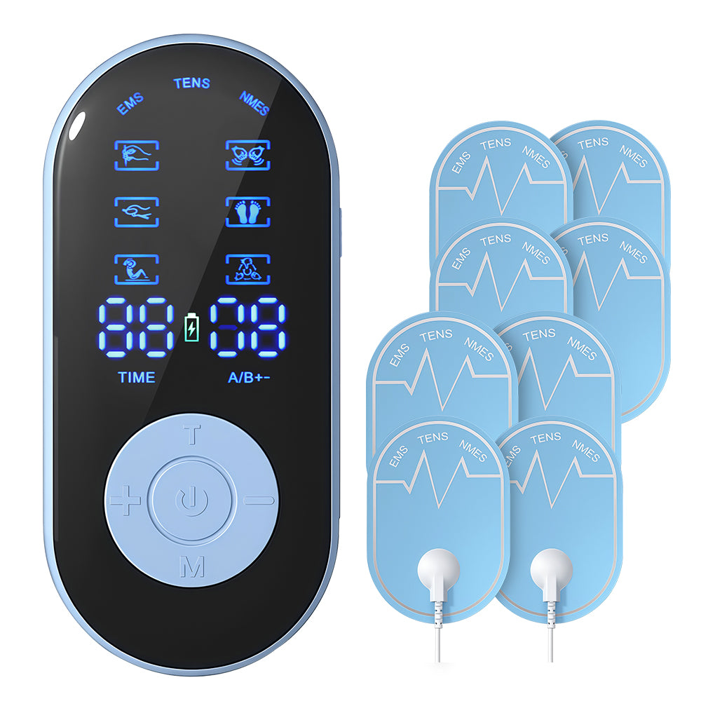 18 Modes Electronic Body Massage Machine, EMS Muscle Stimulator, 30 Levels Slimming Acupuncture Kneading