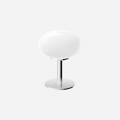 Macaron Glass Table Lamp, Trichromatic Dimmable Night Light, Eye Protection Bedside Lamp for Living Room