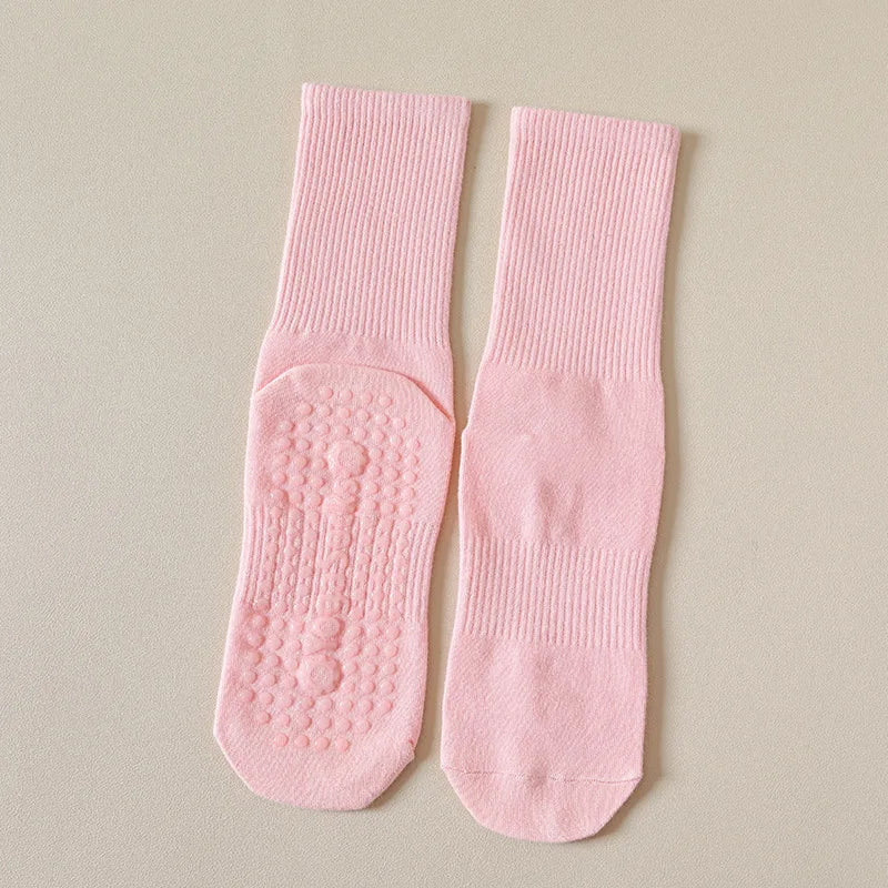 Professional NonSlip Pilates Socks For Women Breathable Cotton Yoga Socks For Gym Dance And Fitness 6
