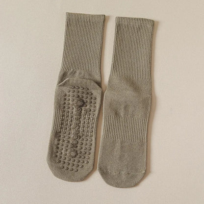 Professional NonSlip Pilates Socks For Women Breathable Cotton Yoga Socks For Gym Dance And Fitness 9