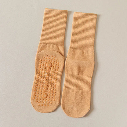 Professional NonSlip Pilates Socks For Women Breathable Cotton Yoga Socks For Gym Dance And Fitness 10