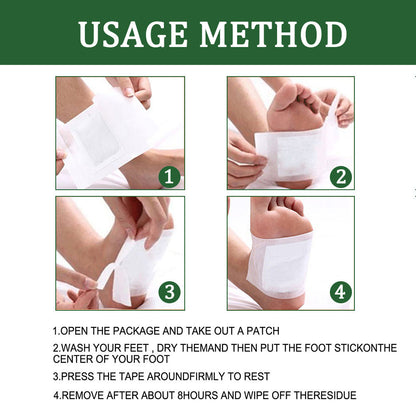 Deep Cleansing Foot Patch Detoxifying Foot Pads Weight Loss Detox Relieve Stress Improve Sleep Foot 1