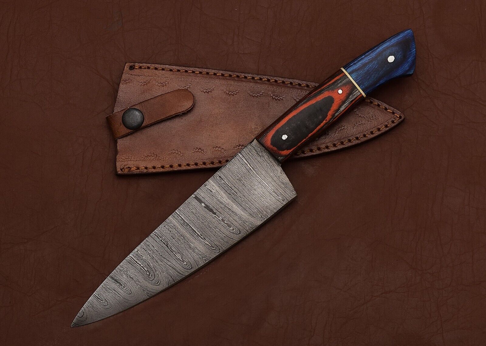 Forged Beauty Damascus Fillet Knife  Chef Tool Crafted With Passion 2