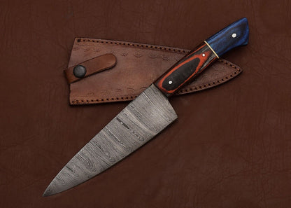 Forged Beauty Damascus Fillet Knife  Chef Tool Crafted With Passion 2