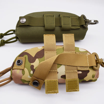 Hard Case Tactical Pouch, Fashion Glasses Pouch, Outdoor Portable Eyewear Protector, Shockproof Dustproof Case for Glass