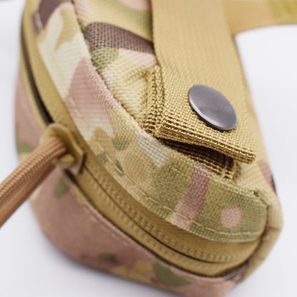 Hard Case Tactical Pouch, Fashion Glasses Pouch, Outdoor Portable Eyewear Protector, Shockproof Dustproof Case for Glass