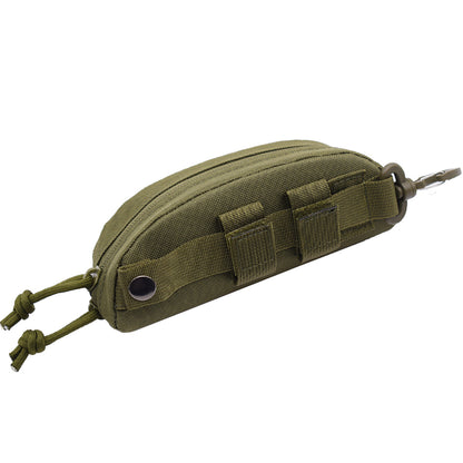 Hard Case Tactical Pouch, Fashion Glasses Pouch, Outdoor Portable Eyewear Protector, Shockproof Dustproof Case for Glass