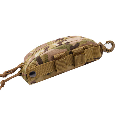 Hard Case Tactical Pouch, Fashion Glasses Pouch, Outdoor Portable Eyewear Protector, Shockproof Dustproof Case for Glass
