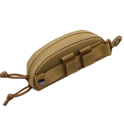 Hard Case Tactical Pouch, Fashion Glasses Pouch, Outdoor Portable Eyewear Protector, Shockproof Dustproof Case for Glass