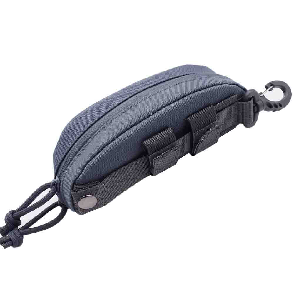 Hard Case Tactical Pouch, Fashion Glasses Pouch, Outdoor Portable Eyewear Protector, Shockproof Dustproof Case for Glass