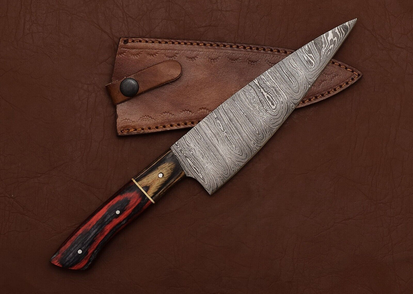Timeless Forge Damascus Fillet Knife  Handmade 7 Blade For Precision Work 1