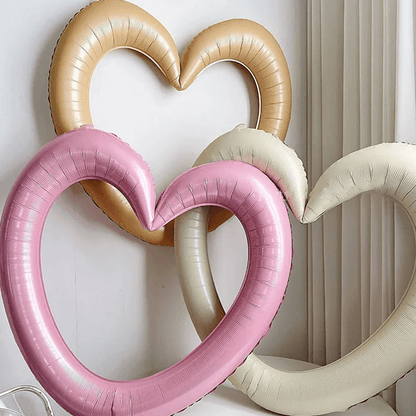 HeartGlow Happy Birthday Photo Frame Balloon Set With Bowknot Decor 1