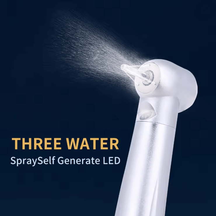 LumiDent LED Dental High Speed Handpiece With Ceramic Bearings And Push Button Design 1