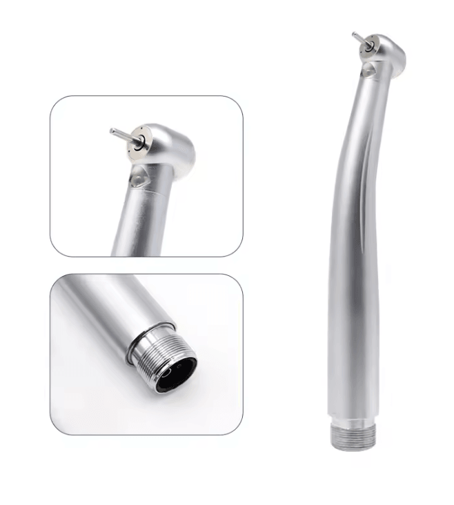 LumiDent LED Dental High Speed Handpiece With Ceramic Bearings And Push Button Design 4