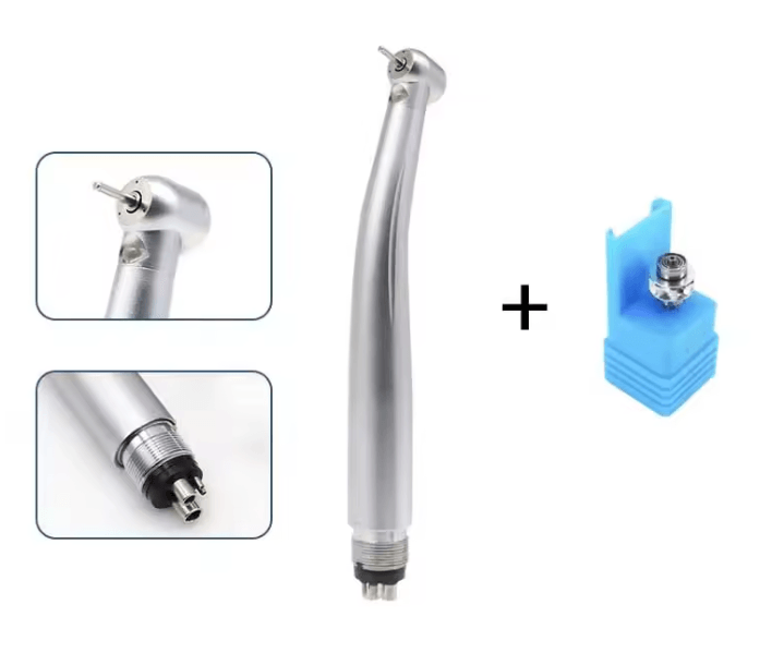 LumiDent LED Dental High Speed Handpiece With Ceramic Bearings And Push Button Design 7