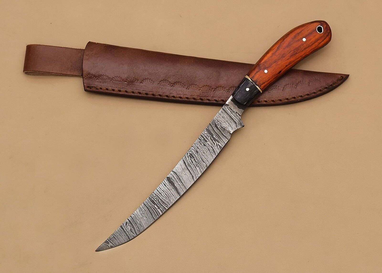 The Artisan Forge Damascus Knife  12 Fillet Blade For Precision And Power 2