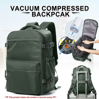 Cabin Airplane Ryanair Backpack Travel, Air Vacuum Compression Backpack, Women Men Laptop Bag Handbag Business