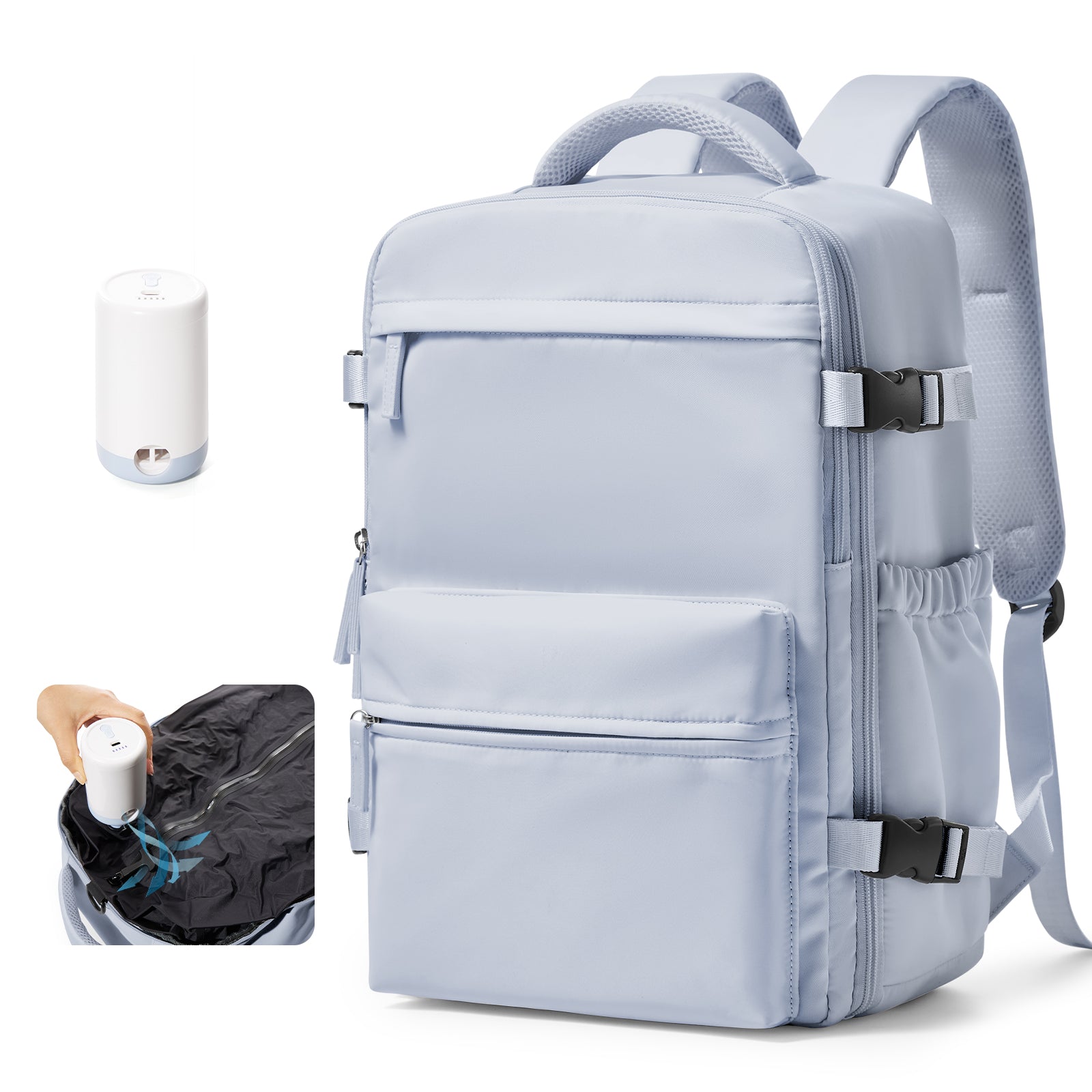 Cabin Airplane Ryanair Backpack Travel, Air Vacuum Compression Backpack, Women Men Laptop Bag Handbag Business
