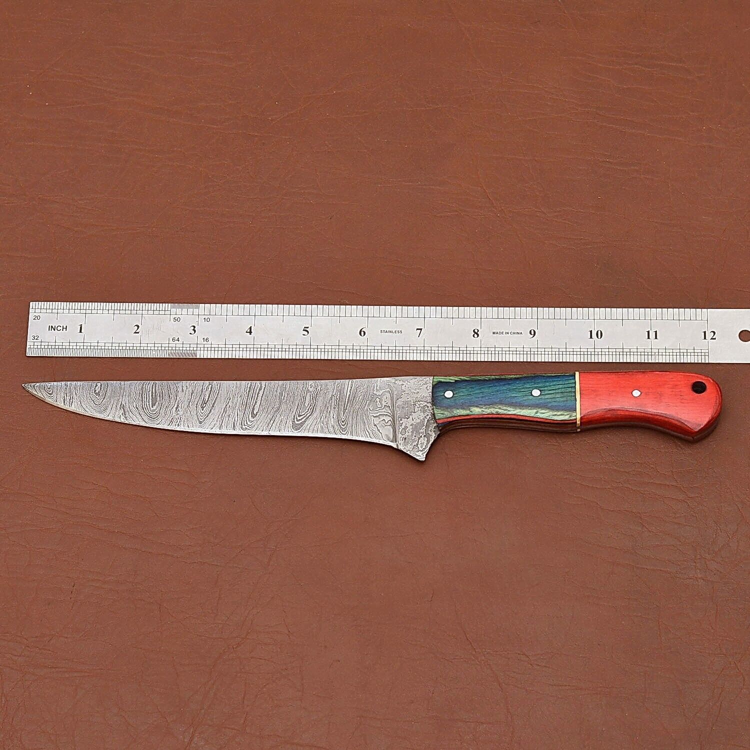 Damascus Forge Elite Knife  Custom Handmade Chef Fillet Tool 2