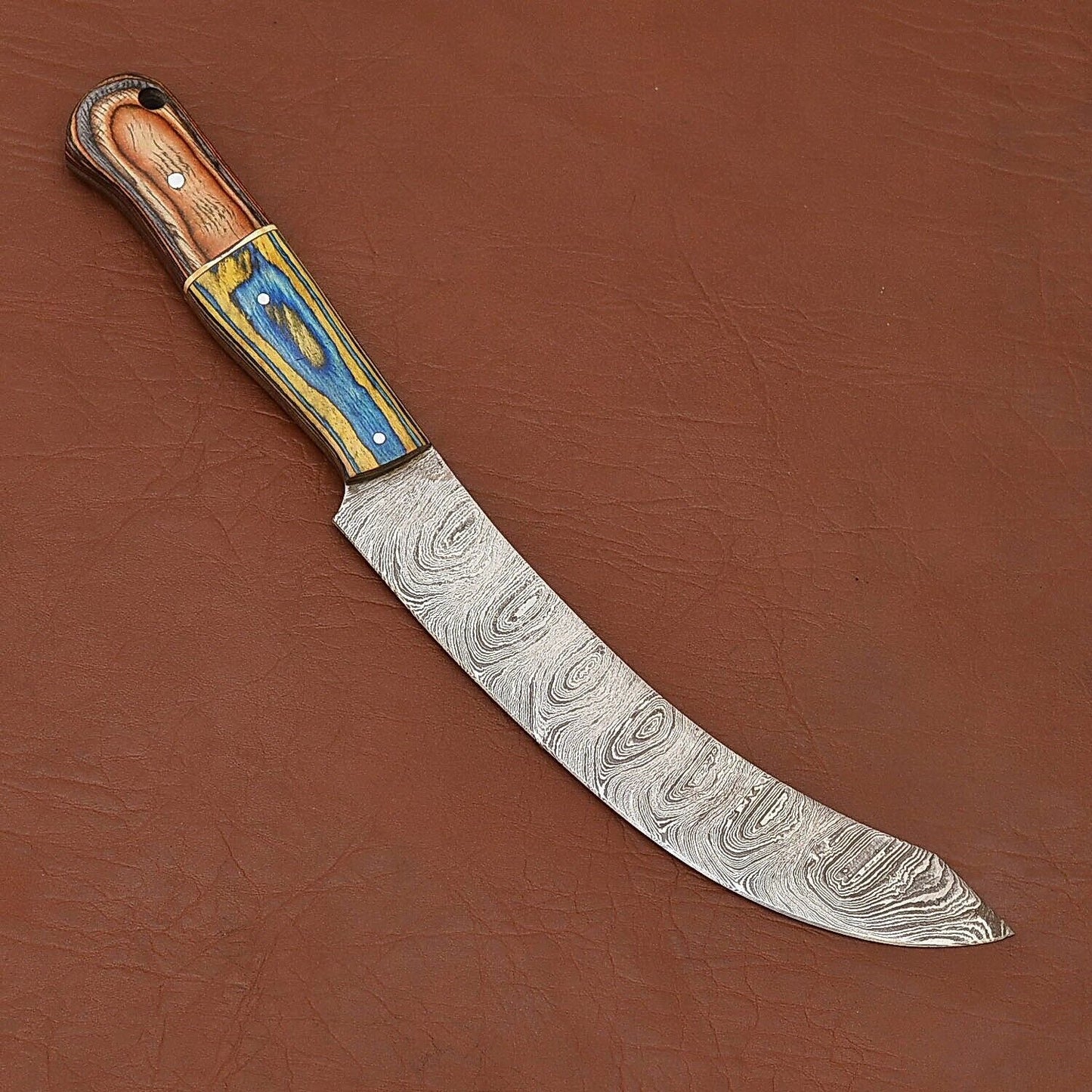 Damascus Horizon Fillet Knife  Elegant 12 Blade For Kitchen Or Field 1