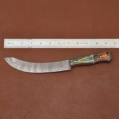 Damascus Horizon Fillet Knife  Elegant 12 Blade For Kitchen Or Field 2