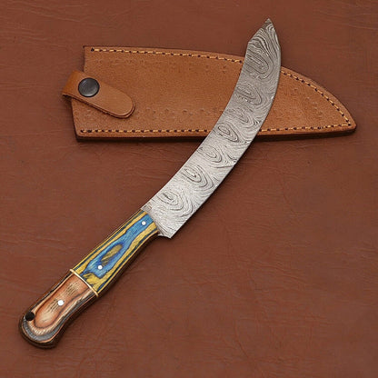 Damascus Horizon Fillet Knife  Elegant 12 Blade For Kitchen Or Field 3