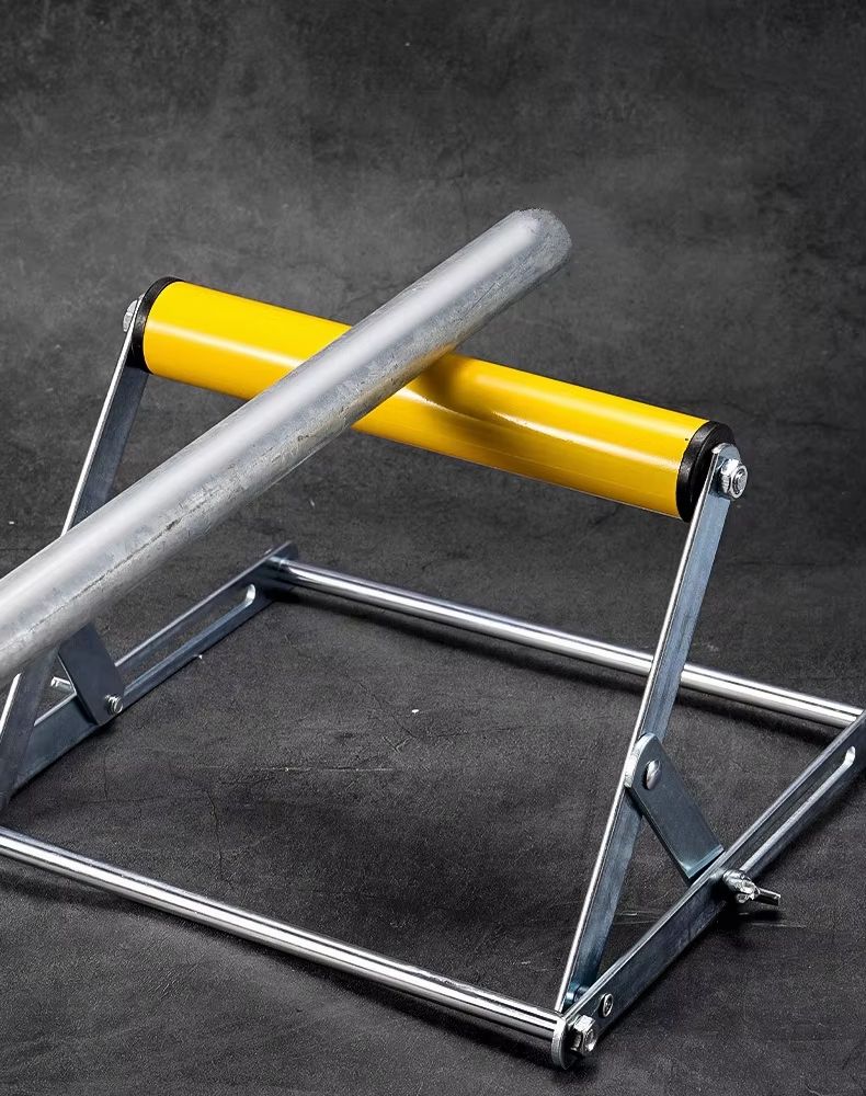 Adjustable Height Roller Stand For Table Saw  Miter Saw  HeavyDuty Woodworking Support Frame For Cu 2