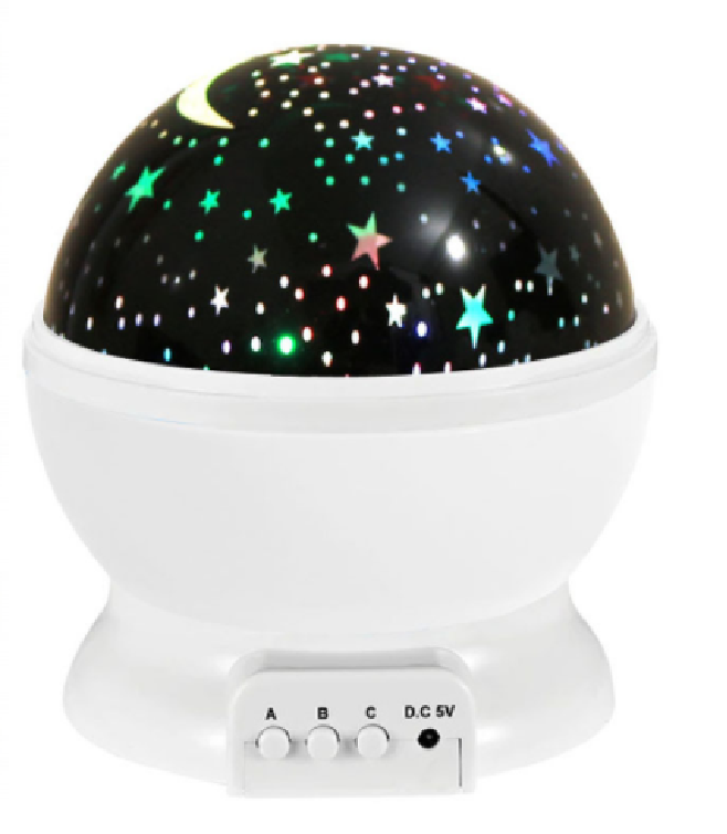 Galaxy Projector, Night Light Projector, Rotating Starry Sky, Moon Lamp for Nursery, Baby Night Light, Home Decor