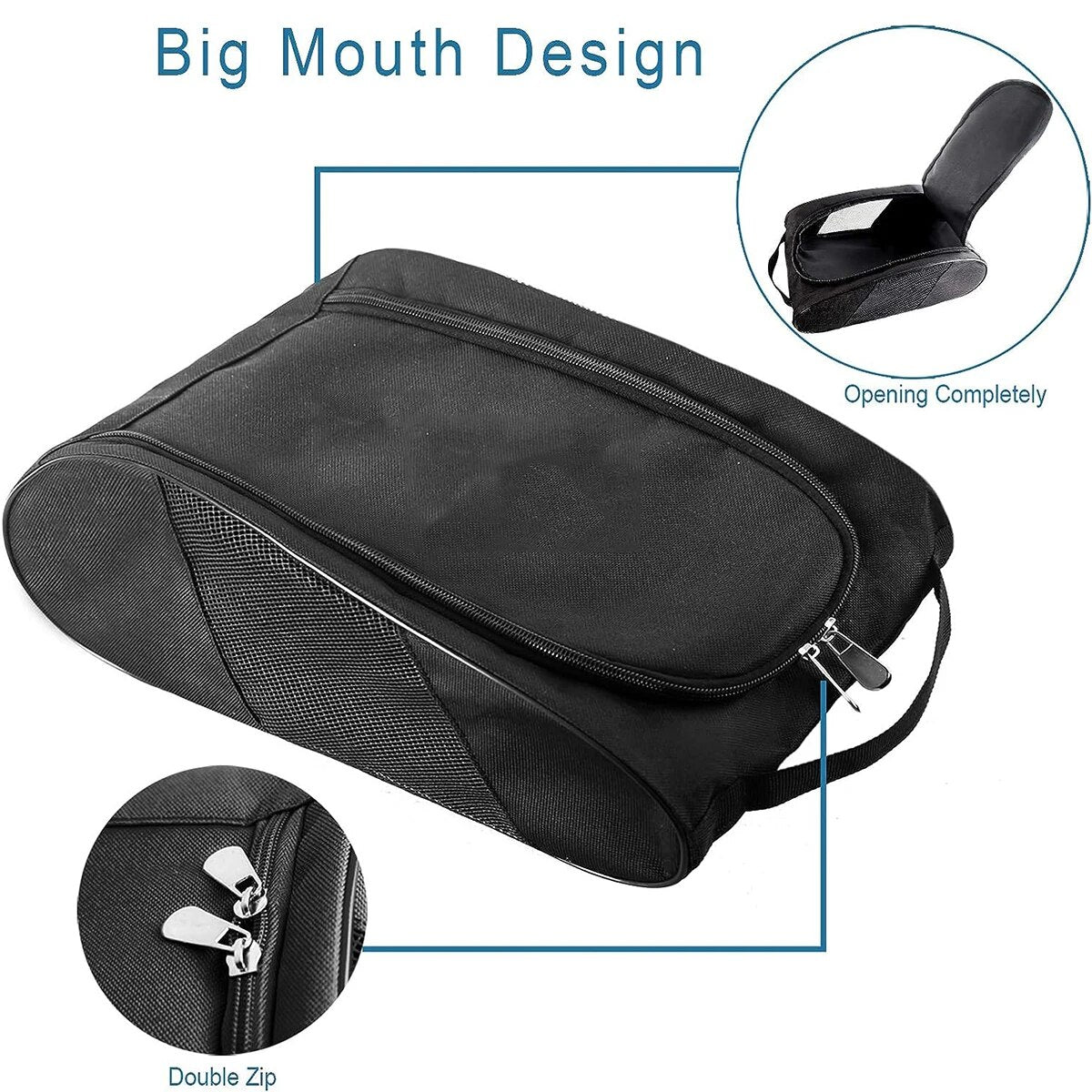 Golf Football Basketball Shoe Bag Portable Sports Boot Organizer For Men Women Boys Girls 5