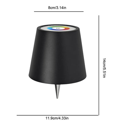 Wireless Table Lamp for Wine Bottles, LED Bottle Light with Touch Control, Ideal for Outdoor, Restaurants, Bars