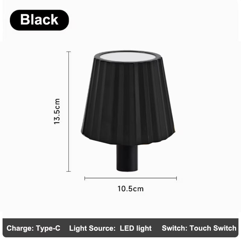 Wireless Table Lamp for Wine Bottles, LED Bottle Light with Touch Control, Ideal for Outdoor, Restaurants, Bars