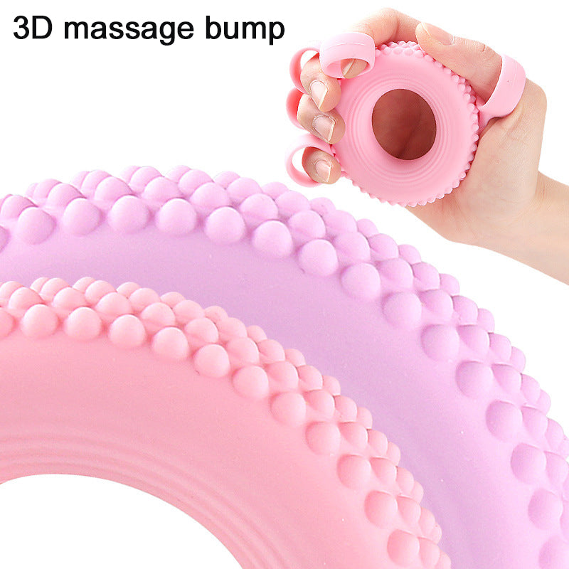 Finger Flexibility Finger Exerciser Silicone Grip Strength Trainer Hand Grip Strengthener Anti Slip 3