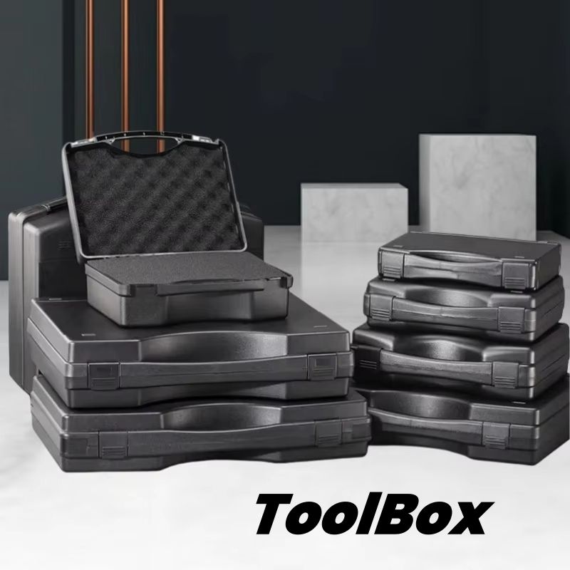 Portable Multifunctional ToolBox – Durable Plastic Storage Case for Hardware & Outdoor Equipment