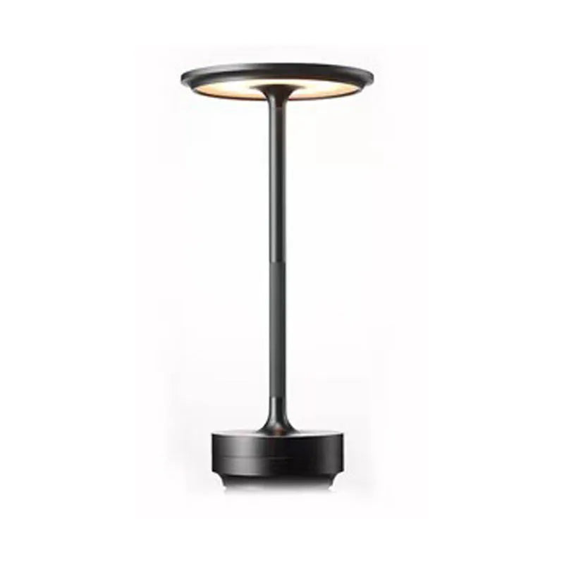 Rechargeable Vintage Desk Lamp, Touch Dimming LED, USB Portable Charging, Atmosphere Night Light for Coffee Shop, Bar