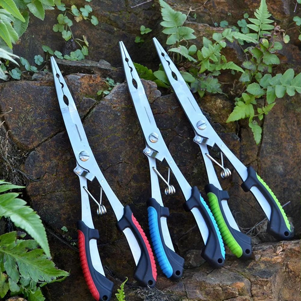 Ergonomic Multifunctional Fish Pliers – High-Strength Anti-Slip Fishing Tool