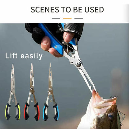 Ergonomic Multifunctional Fish Pliers  HighStrength AntiSlip Fishing Tool 2